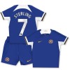 Conjunto (Camiseta+Pantalón Corto) Chelsea Sterling 7 Primera Equipación 23-24 - Niño